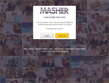 Tablet Screenshot of masher.com